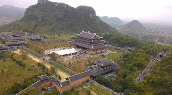 Bai Dinh temple overview