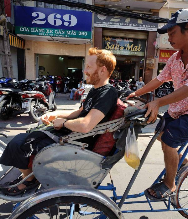 Cyclo tour in Ho Chi Minh City
