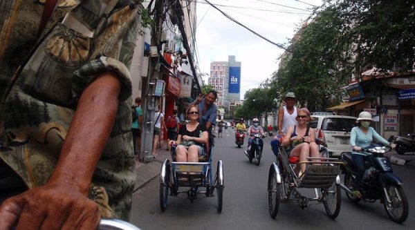 cyclo tour Ho Chi Minh