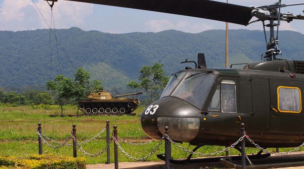 Khe Sanh base in the DMZ Vietnam