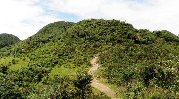 path Fansipan mountain