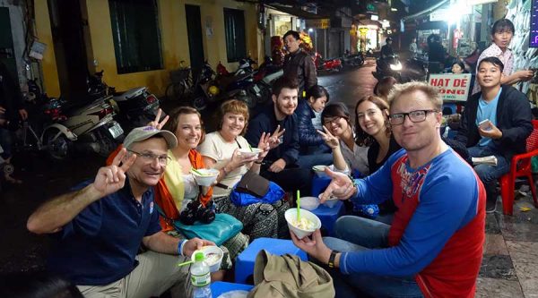 street food in Hanoi tour