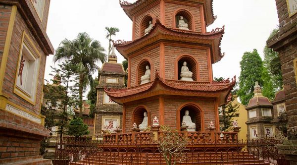 Tran Quoc pagoda at Hanoi