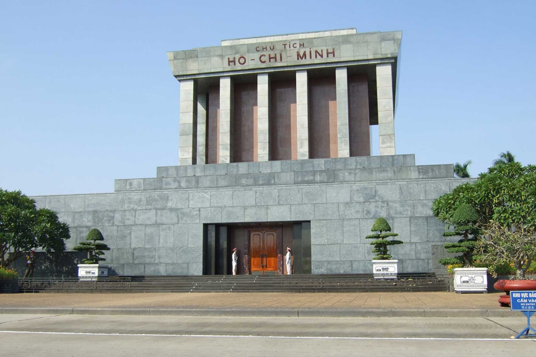 Ho Chi Minh’s Mausoleum in Hanoi