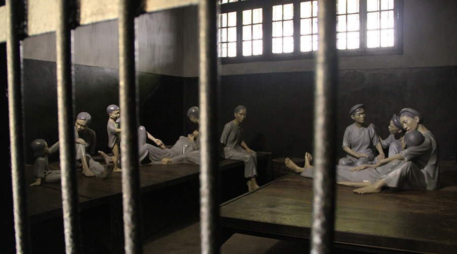 Hoa Lo Prison Museum or Hanoi Hilton