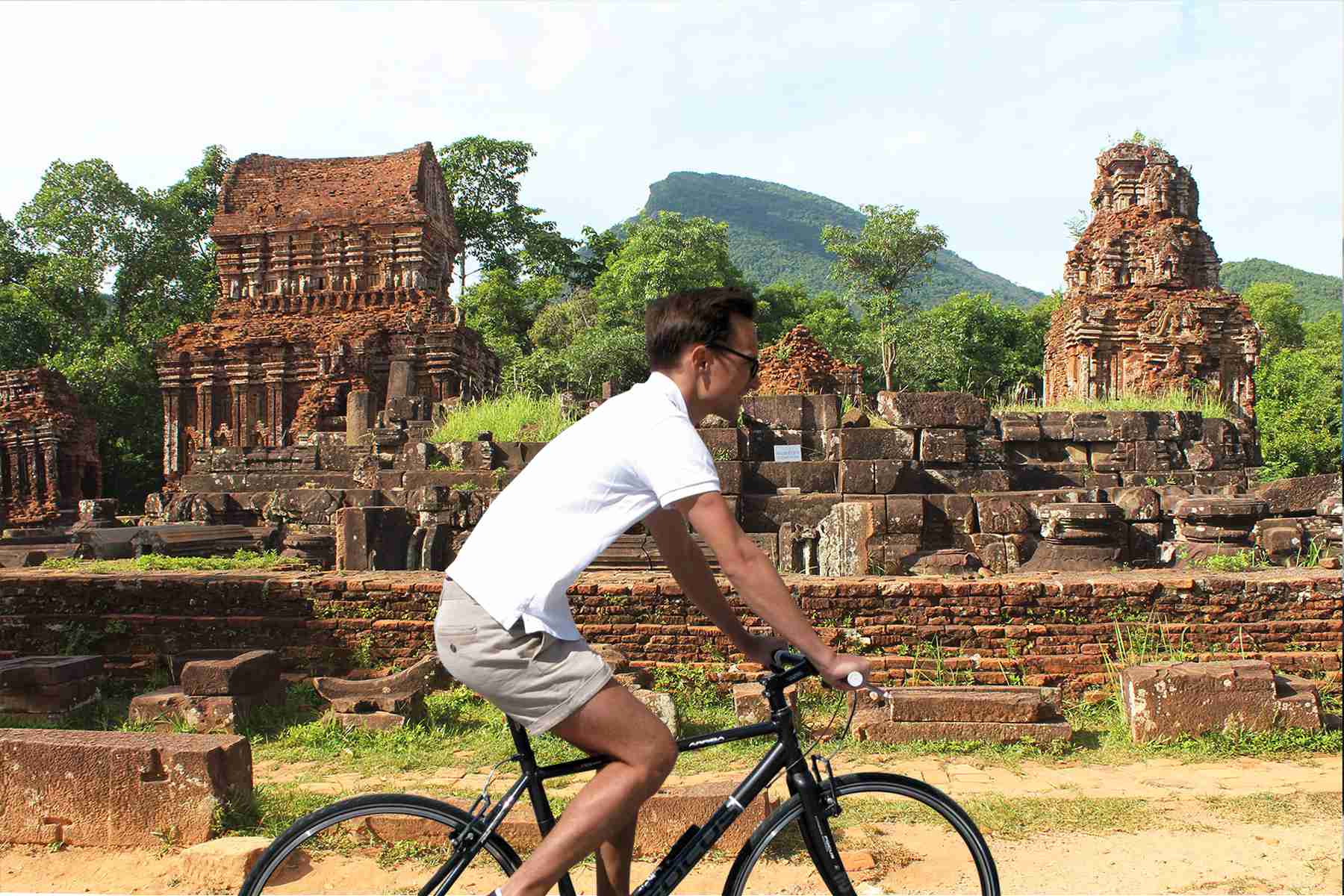Biking from Hoi An to My Son Sanctuary tour