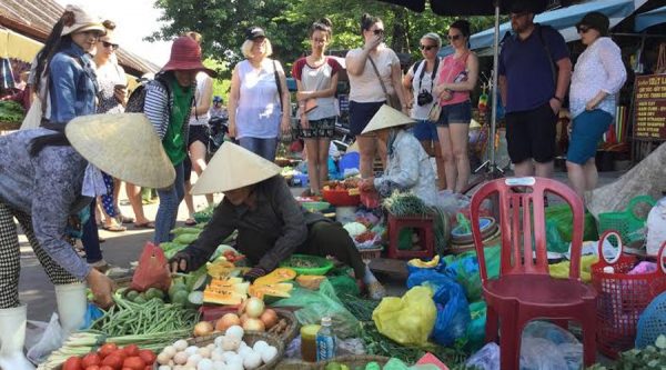 Market visit in Hoi An