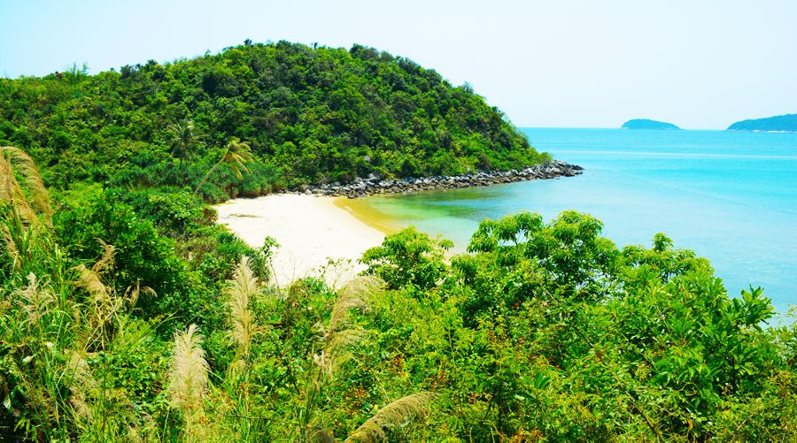 Cham Island beach 